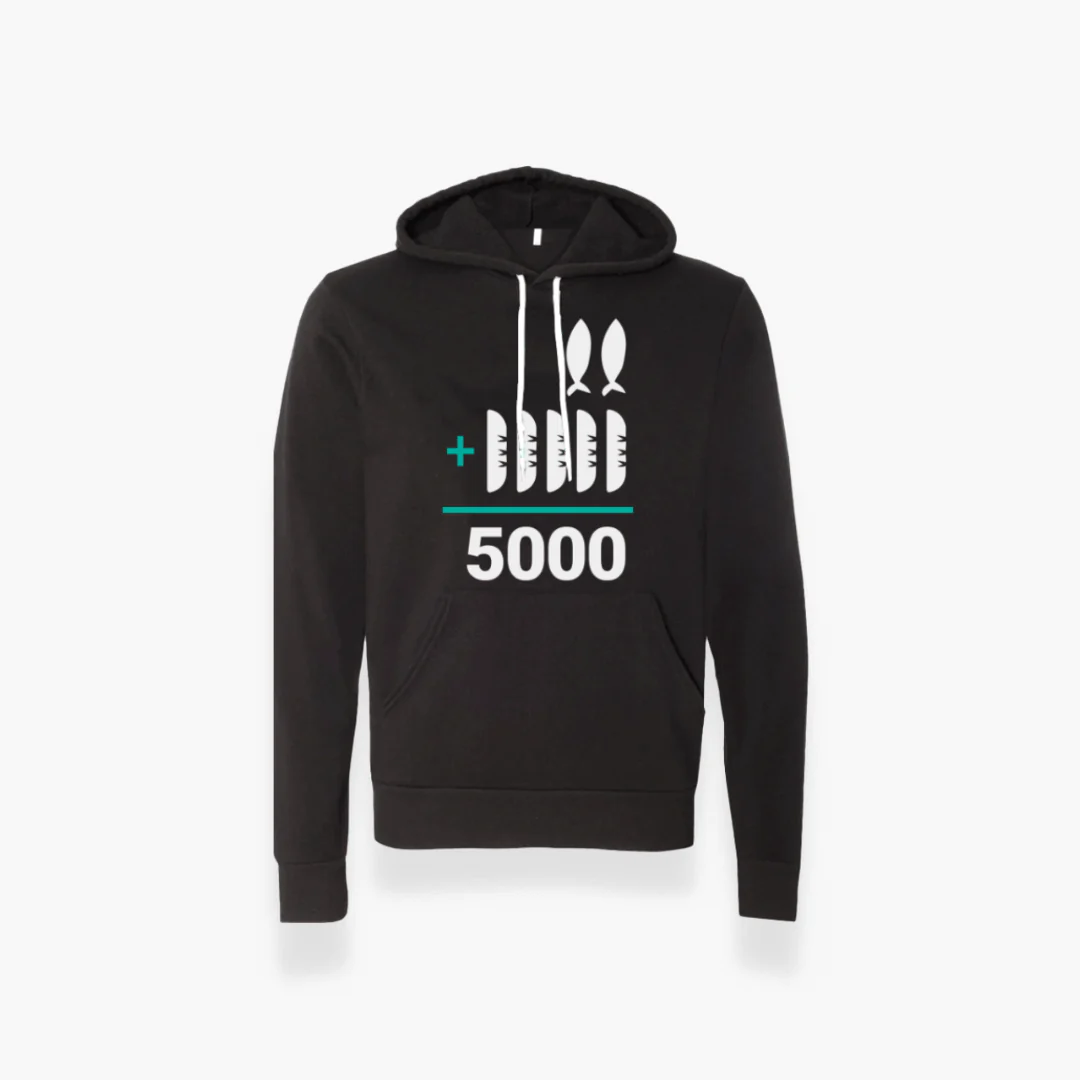 2+5=5000 Hoodie - Image 3