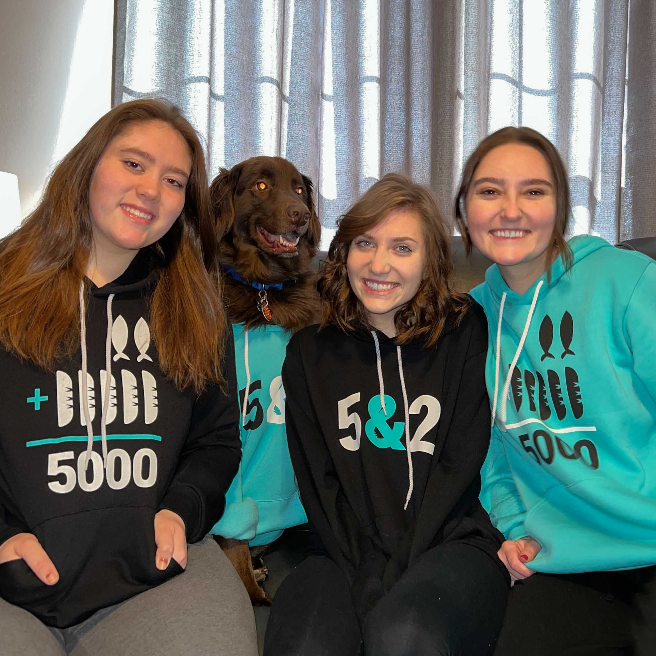 2+5=5000 Hoodie - Image 5