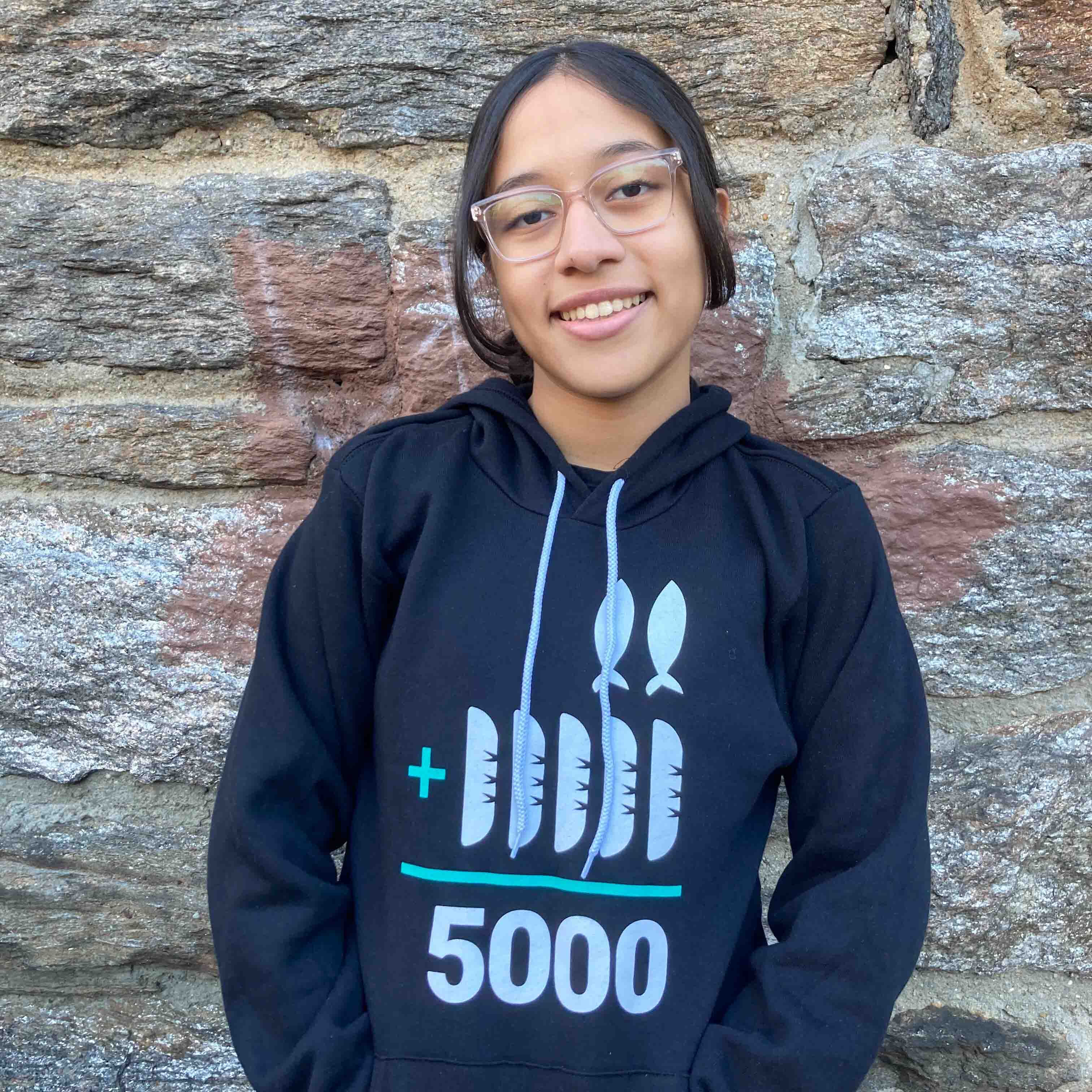 2+5=5000 Hoodie - Image 6