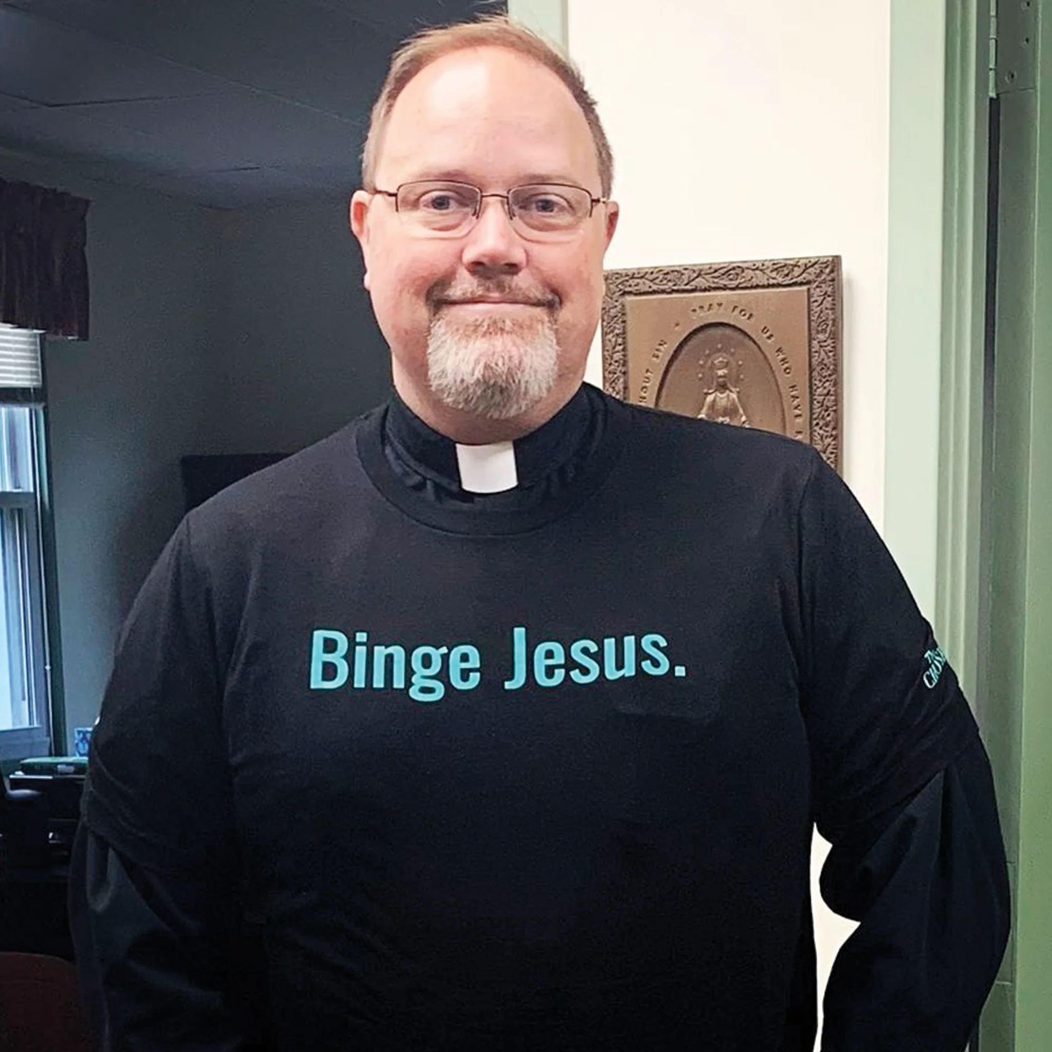 Binge Jesus T-Shirt Black - Image 4