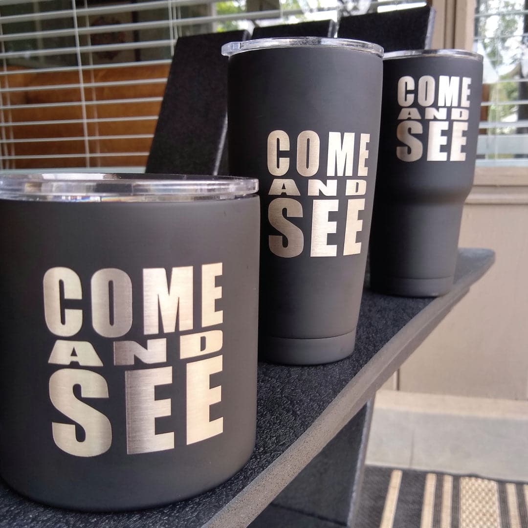 Come and See Stainless 20 oz. Steel Tumbler - Image 5