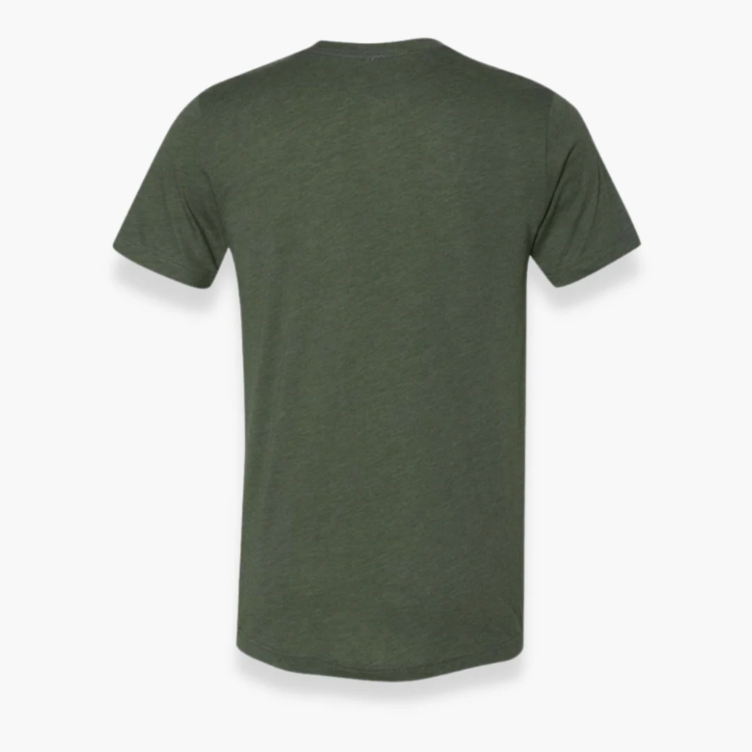 Hebrew Loaves and Fishes Green T-Shirt - Image 4