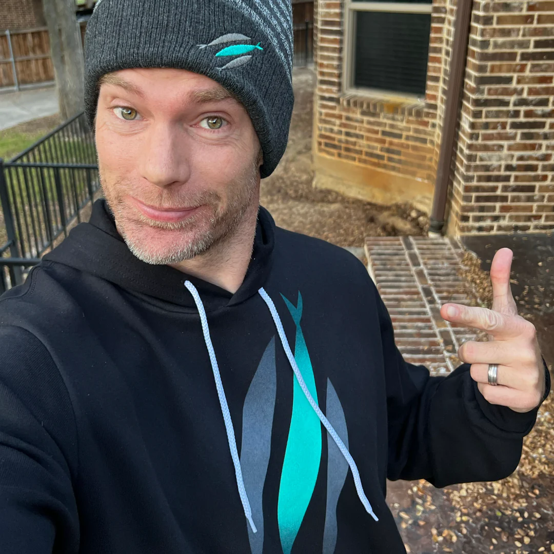 Three Fish Hoodie - Image 4