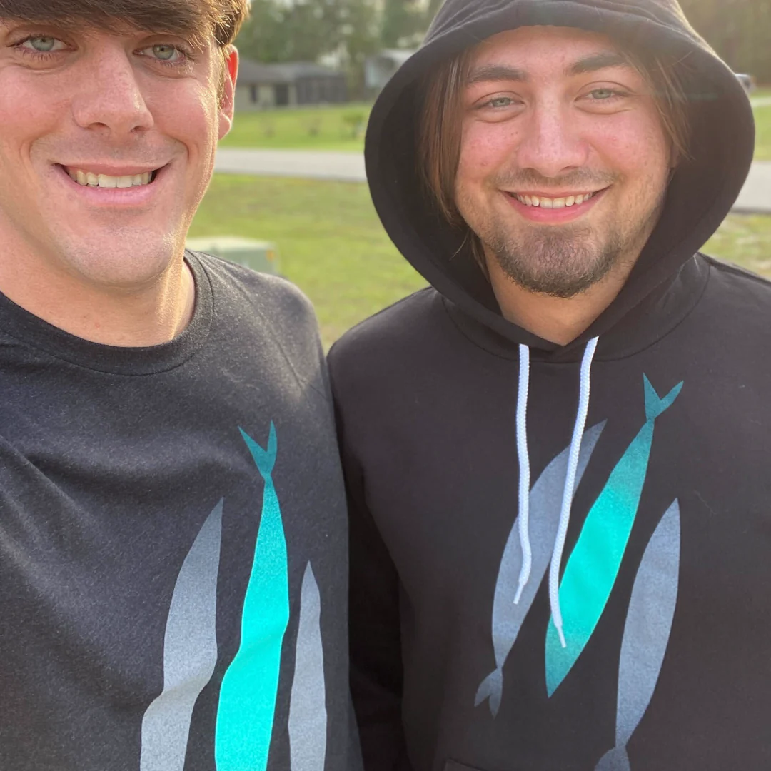 Three Fish Hoodie - Image 5